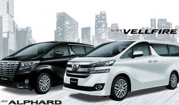 TOYOTA ALPHARD 2.5L / 3.5L full